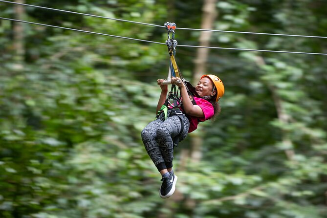 Adrena-Line Zipline, St. Lucia - Returning to base camp after the final run