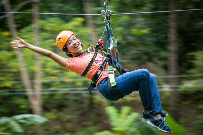 Adrena-Line Zipline, St. Lucia - Eight ziplines across 16 platforms