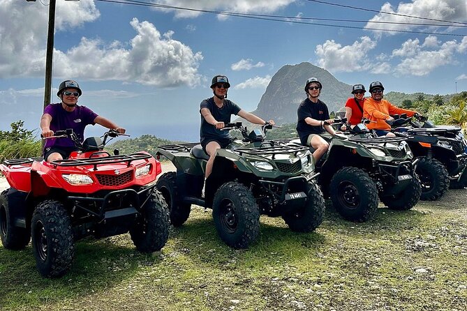ATV Rainforest Adventure in St. Lucia - Guides who keep the ride welcoming
