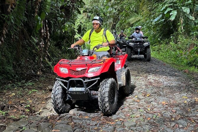 ATV Rainforest Adventure in St. Lucia - The ATV ride through rainforest and farmland