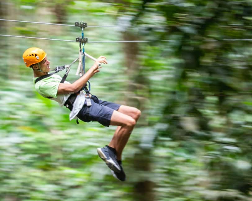 Castries, St. Lucia - Adrenaline Zipline - Small details that improve the experience