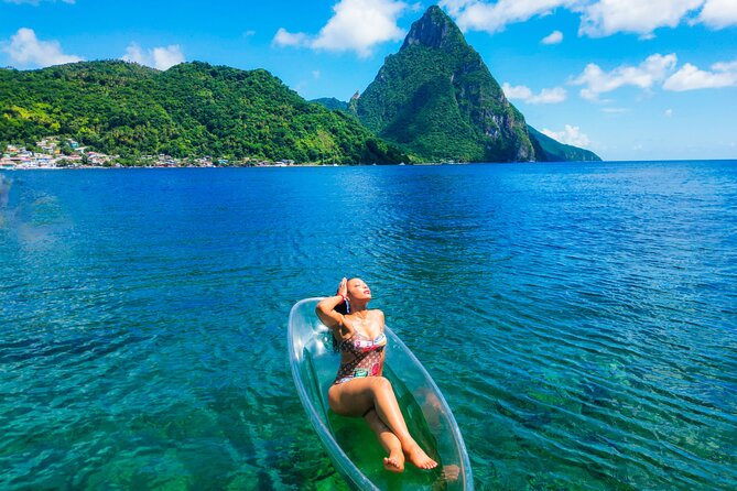 Clear Kayak Drone Photoshoot in St. Lucia - What happens during the 40 minutes