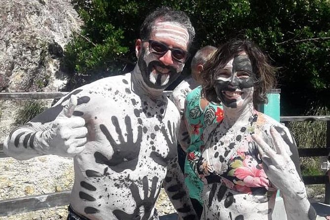 Cruise Ship Excursions with Dannyboy & Co. - Sulphur Springs is the tour’s most unusual stop