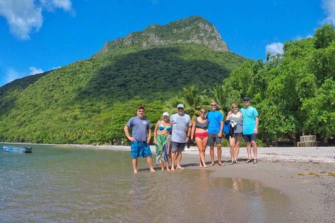 Dash and Splash Snorkel Adventure St Lucia - The snorkeling stop: Sugar Beach or Anse Cochon