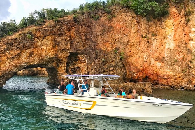Dash and Splash Snorkel Adventure St Lucia - What the crew adds to the ride