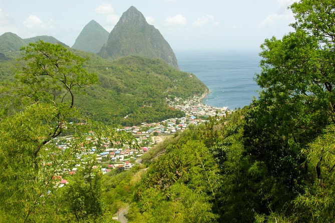 Gros Piton Hiking Adventure - The upper climb: two and a half hours of hard work