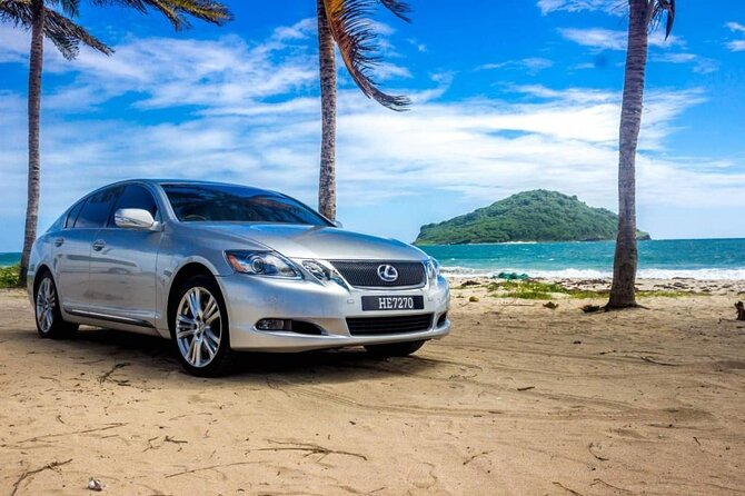 Hewanorra International Airport UVF Private Airport Transfer - One Way - The first hour on the road