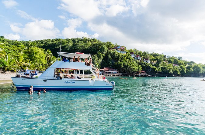 Hop & Drop Soufriere Transfer - Snorkeling after Soufriere