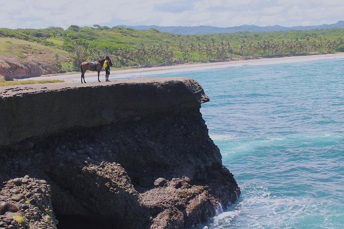 Horseback Riding Adventure Tour in St. Lucia - Reaching the Atlantic shore
