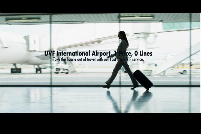 International Airport VIP Service(Expedited Arrival)& Free Transfer - No waiting - Arriving at Hewanorra with a Name on a White Board