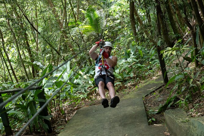 Jeep & Zipline Adventure in St. Lucia - From Rodney Bay to Dennery by Jeep