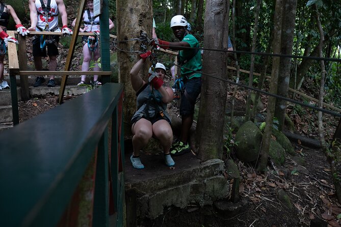 Jeep & Zipline Adventure in St. Lucia - Local details from bananas, cocoa, and nutmeg