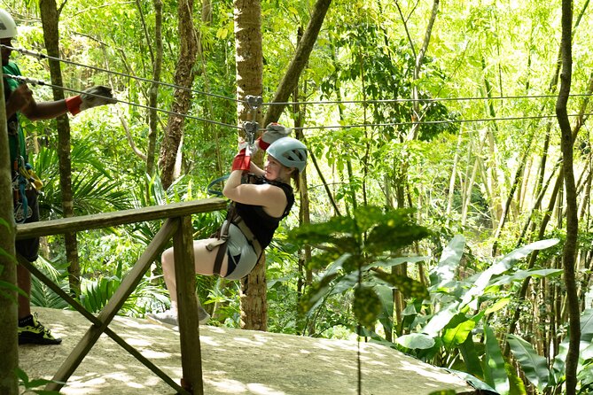 Jeep & Zipline Adventure in St. Lucia - Finishing at a clifftop viewpoint