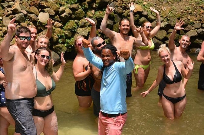 Land & Sea Adventure to Soufriere/Snorkelling/Mudbath/Lunch - Waterfalls and the local lunch stop