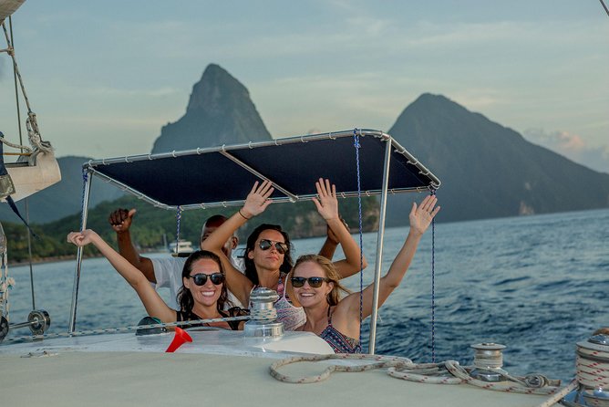 Piton Sunset Snorkel Cruise St. Lucia From Castries - Hotel pickup can save time, or cost it
