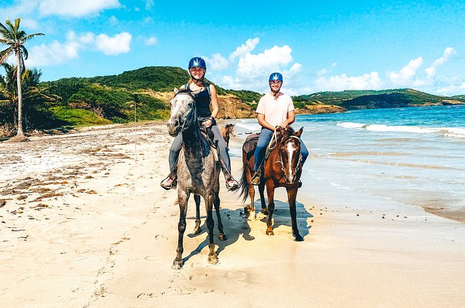 Private Beach Picnic Horseback Ride with Sandy Hoofs St. Lucia - A private outing with a romantic purpose