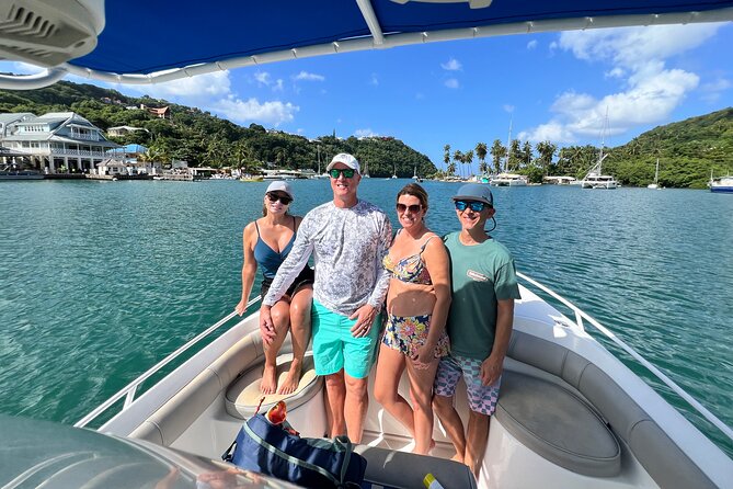 Private Boat Charter St. Lucia, boat tour to Soufriere. Half day. - Anse Chastanet is the first serious water stop