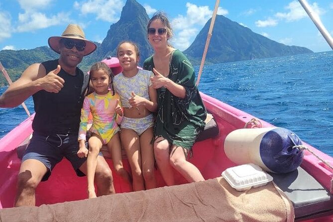 Private Boat Tour:St.Lucia private charter - Anse Chastanet Beach and Reef
