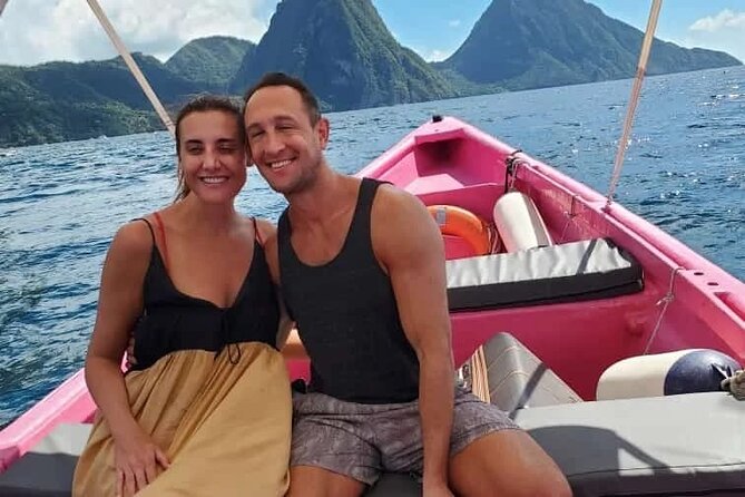 Private Boat Tour:St.Lucia private charter - Toraille Waterfall for a fresh-water rinse