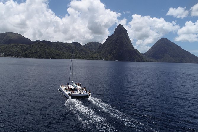 Private Catamaran Sunset Cruise from St Lucia for Up to 15 Guests - Music, crew, and the mood onboard