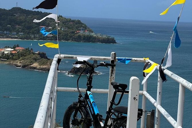 Private E-bike Tour in St. Lucia Northern - Pigeon Island and the Narrow Coastal Strip