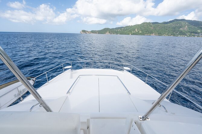 Private Full Day Luxury Catamaran Excursion - The Pitons From the Sea