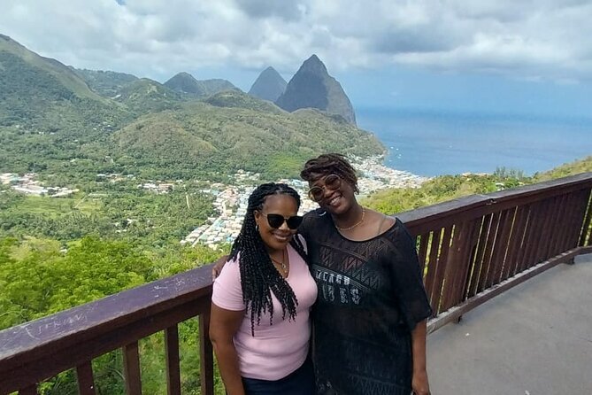 Private Guided Piton Hiking and Mud Bath Experience - What you see from Gros Piton
