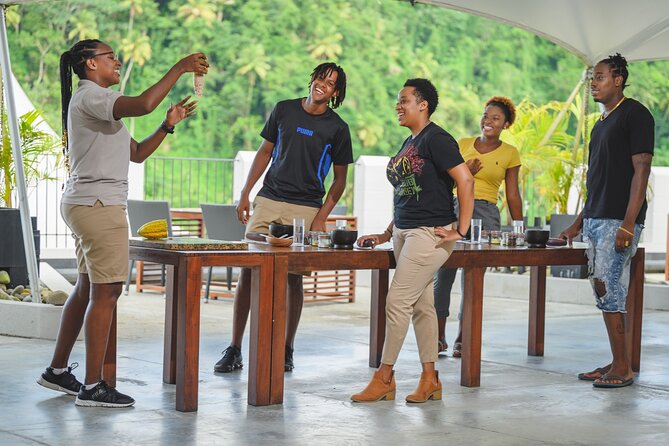Project Chocolat Bean to Bar Experience from Hotel Chocolat - Tasting Saint Lucian chocolate at Rabot Estate