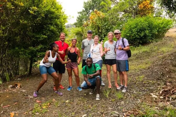 Rainforest Cycling Adventure in St. Lucia - Botanical gardens, river trails, and the first bridge