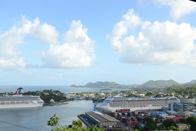 Rainforest Hike & Waterfall Safari St. Lucia From Castries - Chilled drinks on the ride back