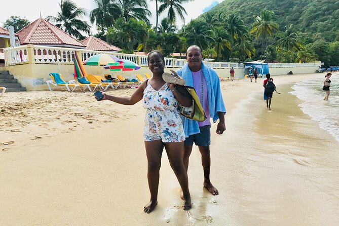 Reduit Beach Round-Trip Shuttle Service - Food, Drinks, and Beachside Stops
