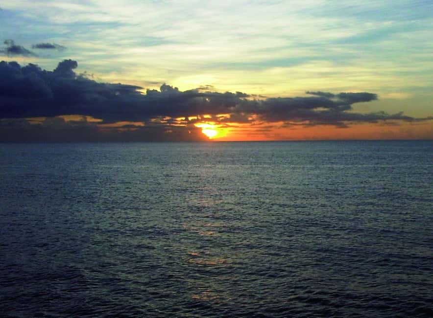 Romantic Caribbean Sunset Cruise - Setting sail from Rodney Bay at sunset
