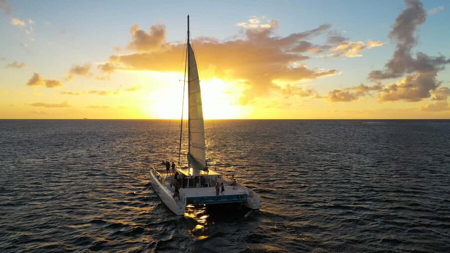 Romantic Caribbean Sunset Cruise - How the timing works