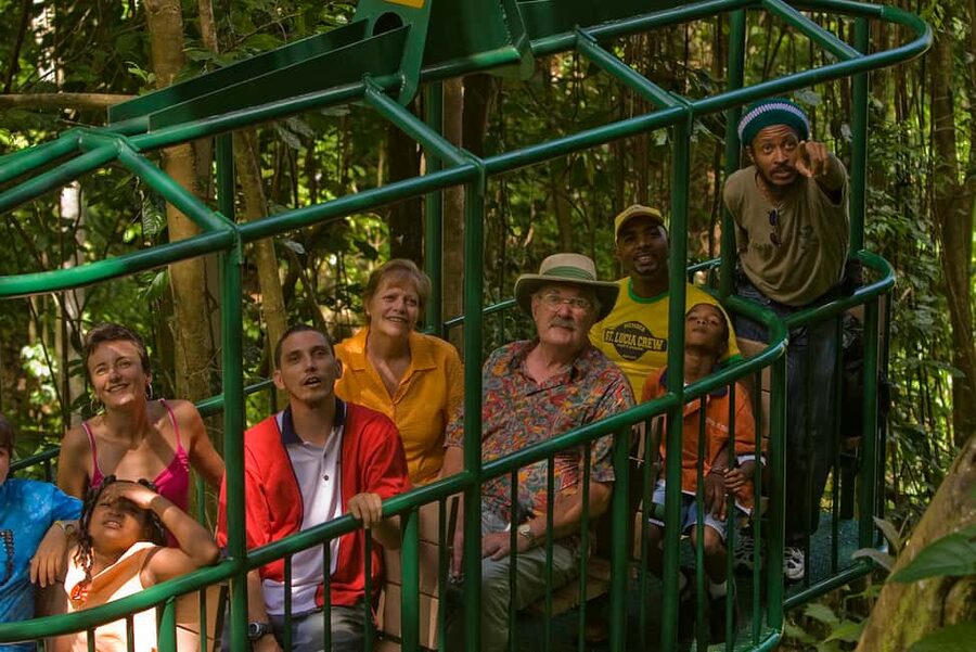 Saint Lucia: Aerial Tram Tour at Rainforest Adventures - Getting ready for the morning or afternoon