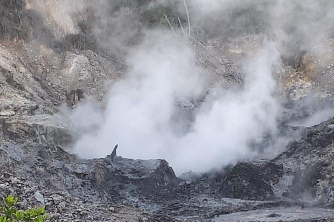 Saint Lucia Sulphur Springs Rejuvenating Mud Bath Tour - Cooling off at Toraille Waterfall