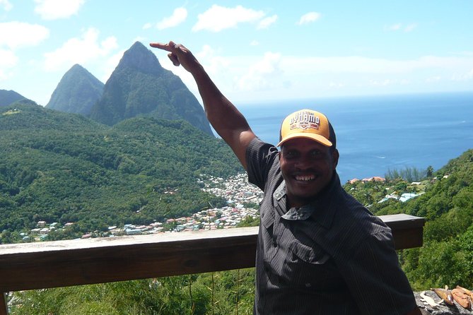 Scenic Tour of Soufriere - The Pitons, St. Lucia’s unmistakable peaks