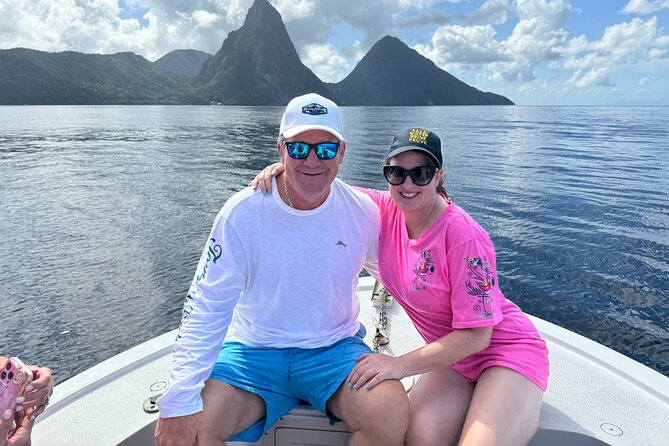 Sea and Land Tour in St. Lucia - 90 minutes along the coast and around the Pitons