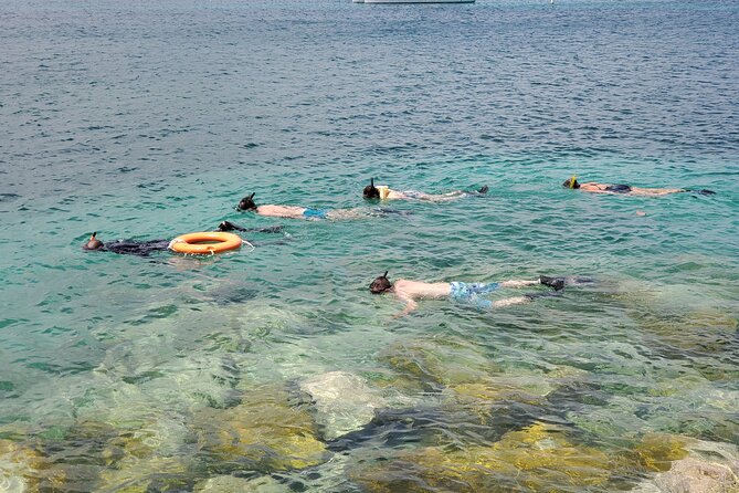 Snorkeling at Pigeon Island - Swimming from shore around Pigeon Island