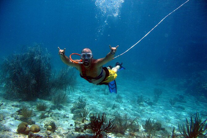 SNUBA Saint Lucia - The underwater portion at up to 20 feet