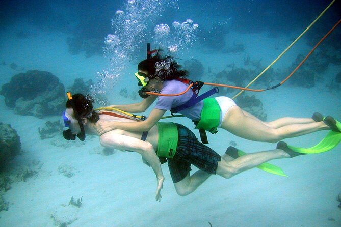 SNUBA Saint Lucia - How the guides handle nervous beginners
