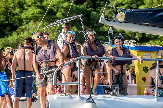 Soufriere Adventure Cruise - Snorkeling beneath the Pitons
