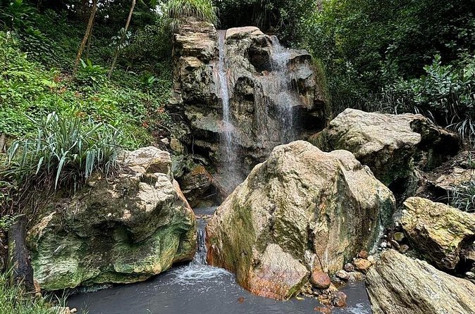 Soufriere Catamaran Excursion & Sapphire Falls Hike - Marigot Bay on the return cruise