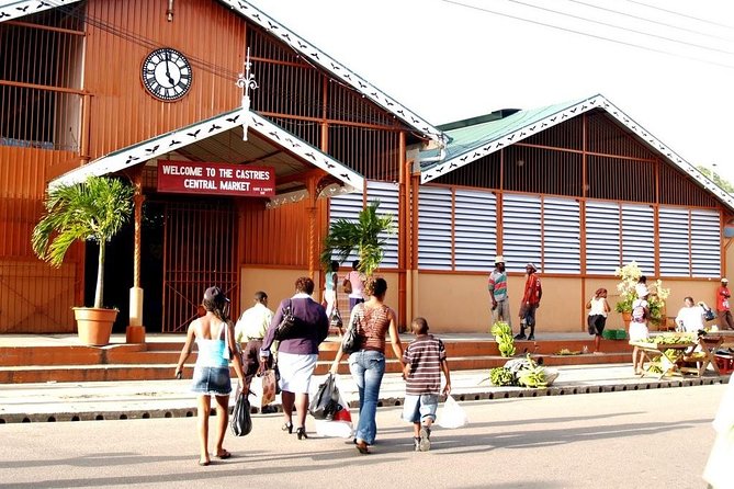 Soufriere Experience Tour - Castries Market in five minutes