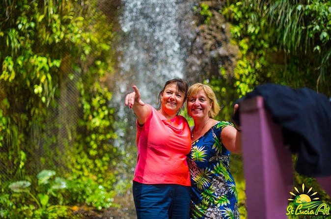Soufriere Tour - Gems of the West - Toraille Waterfall and the 50-foot drop