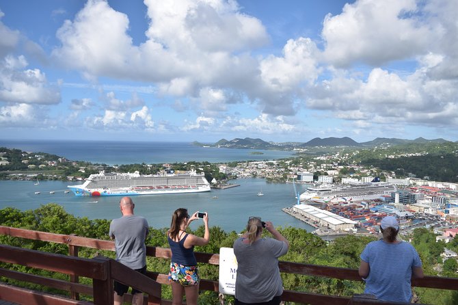 Soufriere Tour - Soufriere Bay and the old capital