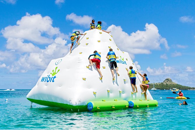 Splash Island Water Park in St Lucia - Choosing between two hours, half a day, and eight hours