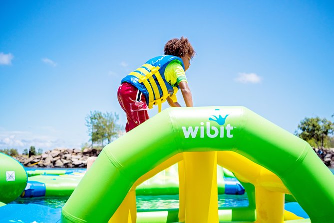 Splash Island Water Park in St Lucia - Why the safety setup matters