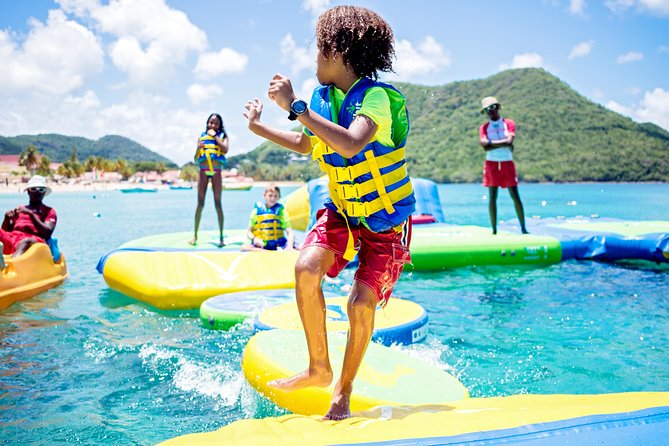 Splash Island Water Park in St Lucia - A practical plan for your day
