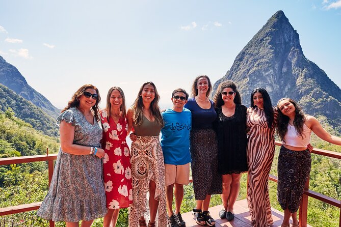 St. Lucia adventure: mud baths, waterfalls, gardens - Sulphur Springs and the black-water pools