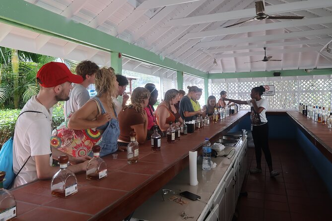 St Lucia ATV Tour : Waterfall, Plantation, Beach and Distillery - Saint Lucia Distillers and the final tasting
